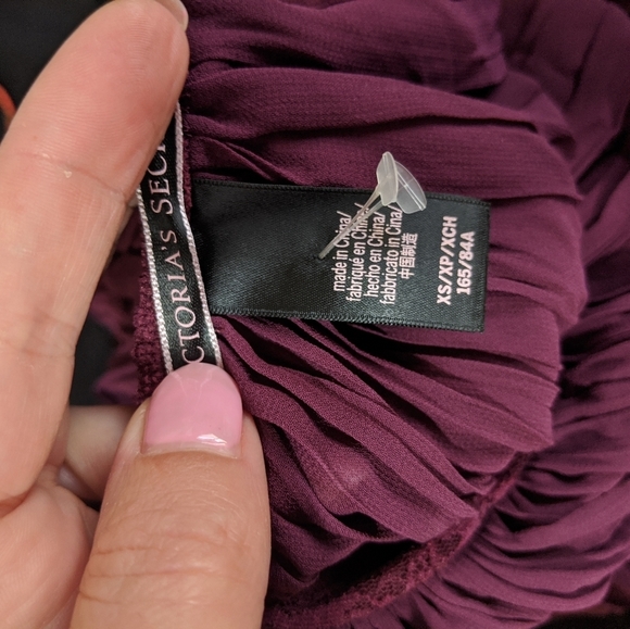 VICTORIA'S SECRET COLLECTION Babydoll Nightie Lace Red - Picture 8 of 10